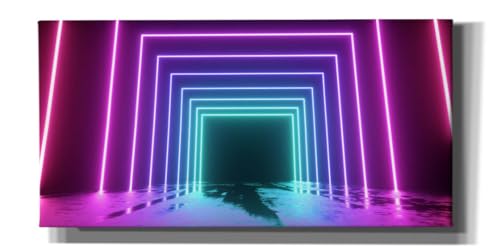 Epic Graffiti 'Cyberpunk Future' by Epic Portfolio, Canvas Wall Art, 24