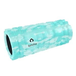 Blue EVA Foam Roller | Perfect for Physio, Exercise and Stretching | A Great Ab Roller for Yoga, Pilates, Foam Rollers for Muscles