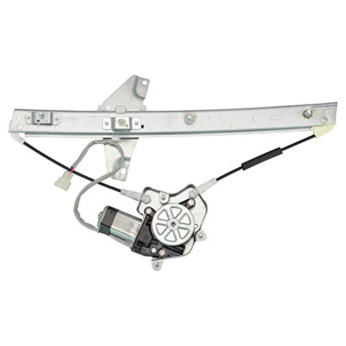 Image of TRQ Front Driver Side Power Window Motor and Regulator Assembly Power Compatible with 1992-1996 Toyota Camry Sedan