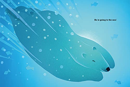 A Polar Bear in the Snow - Image 3