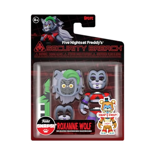 Funko Five Nights at Freddys (FNAF) Snap: Rock n Roll Roxanne Wolf - Collectable Vinyl Figure - Gift Idea - Official Merchandise - for Kids & Adults