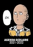  Agenda Scolaire 2021-2022: Joli Planificateur Journalier 1 Jour Par Page  Organiseur Scolaire 11 Mois (Septembre 2021 / Juillet 2022) Pour Étudiants Collège, Lycée  A5  Thème : Manga