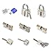 Practice Lock Set 9 pcs Transparent Locks