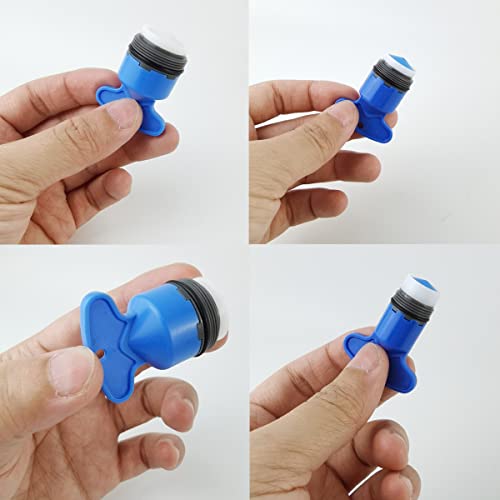 Nsbell 20Pcs Faucet Cache Aerators With 4Pcs Faucet Aerator Key Removal Wrench, Water Saving Flow Restrictor Set Replacement Part, For Bathroom Or Kitchen Sink, Male Threads 16.5 18.5 21.5 24 #TOP2