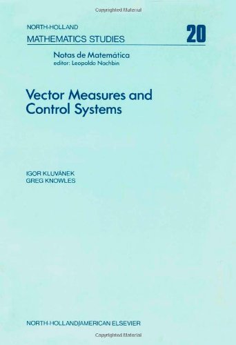 Vector Measures & Control Systems20
