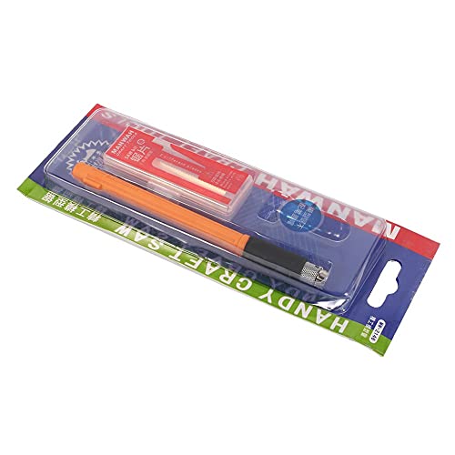 Bnineteenteam Hobby Rasiermesser Set, Exquisite Hobby Mini Rasiersäge Kit DIY Handy Multifunktions Craft Blade Modell Werkzeuge Aero-Zubehör