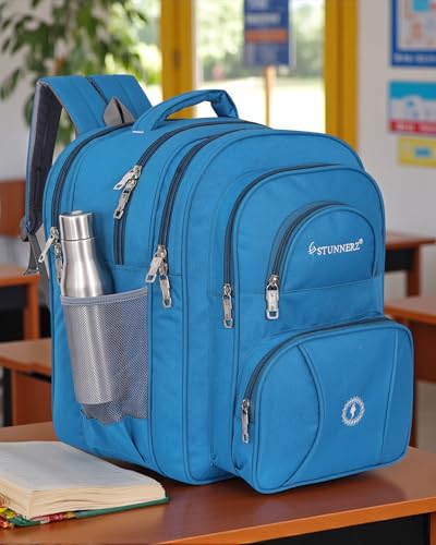 Image of STUNNERZ Stylish Waterproof School Bag Class 6th to 10th School Bag (60 L)