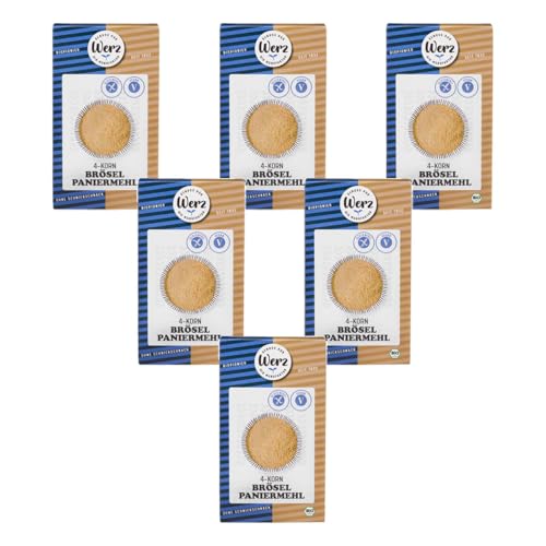 4-Korn Brösel, Paniermehl, glutenfrei 6 x 200 g