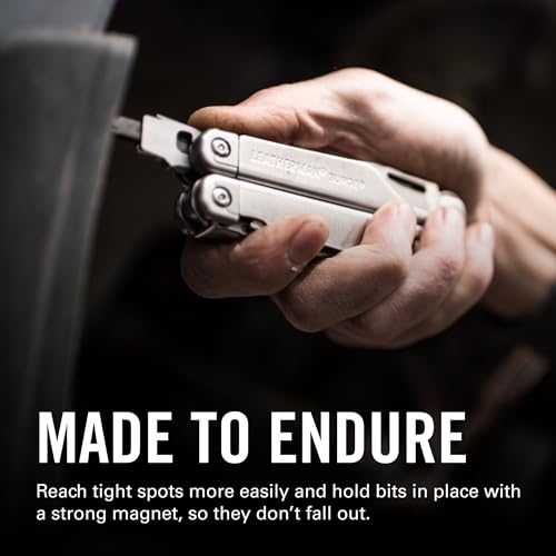 Image of LEATHERMAN, Bit Driver Extender Add-on Accessory for Multi-Tools, Silver