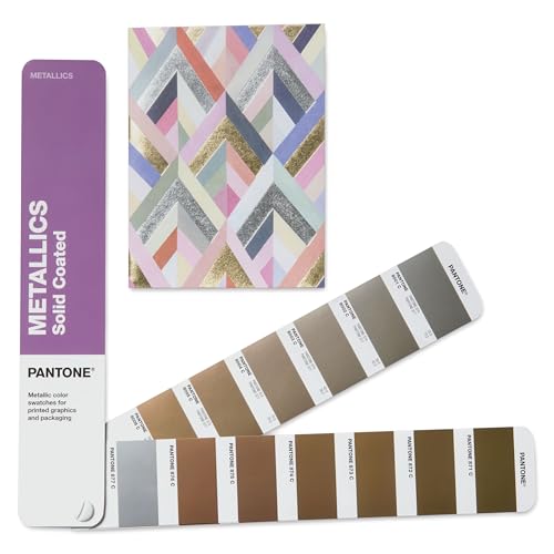 Pantone Metallics Guide: Watery Gloss & Chromatic Colour Fan