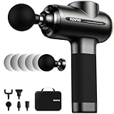 RENPHO Active Evo Massage Gun, Mothers Day Gifts Deep Tissue Back Massage with 8-12mm Adjustable Amplitude Heavy-Duty, FSA Approved Percussion Professional Muscle Massager Gun for Athtetes HSA