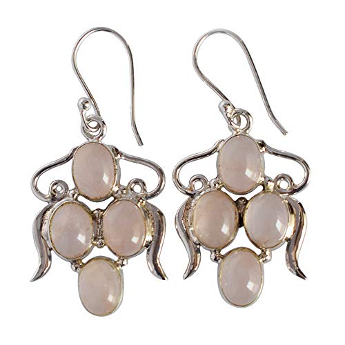 Boucles d'oreilles quartz rose, le bijou romantique parfait pour lui faire plaisir