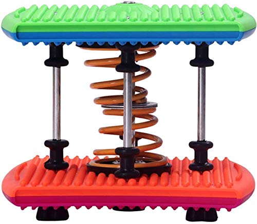 Ellipsentrainer Cross Trainer Doppelfeder Körper Tanzmaschine Yoga Tanzen Fitness Aerobic Twist Run Stepper mit - Home Gym Toning Workout