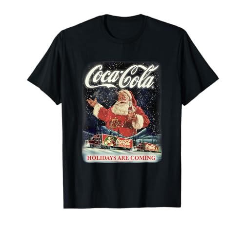 Coca Cola Weihnachtsmann 16 Die Feiertage von Coca Cola Santa stehen vor der Tür T-Shirt