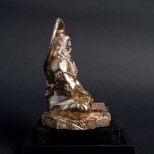 Image of Pavan Sut Hanuman ji Copper Gold