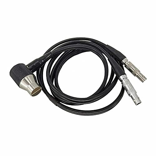 Ultrasonic Thickness Gauge Probe Transducer Replacement Probe with Frequency 5 MHz Diameter Φ8 mm for TM-8811 Ultrasonic Thickness Meter Tester Gauge Monitor