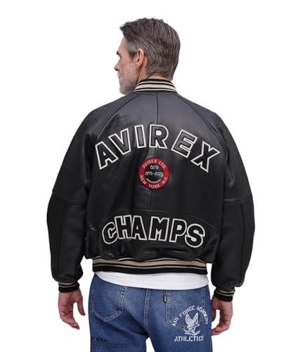 [Avirex] [ABbNX] 50th Anniversary VARSITY JACKET o[VeB WPbg Y L 010 ubN 783-5950019