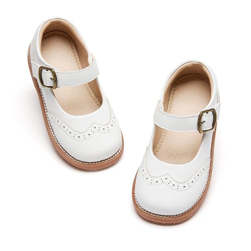 Image of Otter MOMO Toddler /Little Girls Mary Jane Slip-on School Uniform Party Dress Shoes