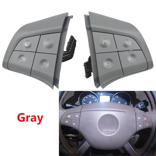 Bouton volant Benz W251 W245 marron pour remplacer une commande usée 8KEY