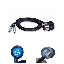 2MHz Cast Iron Probe Transducer for Ultrasonic Thickness Tester Meter UM-1 UM-2 UM-4 UM-5 with Range 4.0 to 300mm