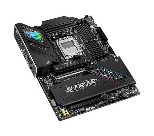 Image of ASUS ROG Strix B850-F Gaming WiFi - AMD Motherboard, 16+2+2 Power Stages, DDR5, Four M.2 Slots, PCIe 5.0, 19 USB Ports, USB Type-C to 20Gbps and Aura Sync RGB