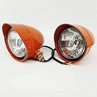 02805C Paar Frontleuchten für Fiat Serie Oro Traktoren (1 rechts + 1 links)