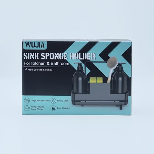 ISWUJIA Kitchen Hand and Dish Soap Dispenser set Washing up Liquid Dispenser, 4 in 1 soap dispenser set for Bathroom, Countertop, Kitchen, Laundry Room - Image 8