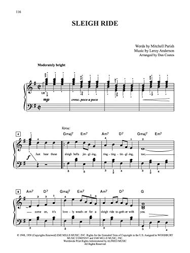 The Christmas Songbook: For Easy Piano #TOP5