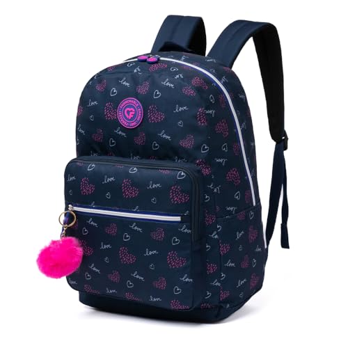 Mochila Estojo Escolar Ferrazzi Casual Feminina Love