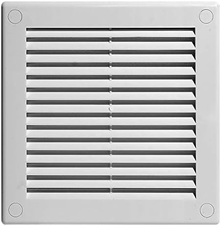 Air Vent Grille Cover 150 x 150mm (6 x 6inch) White Ventilation Cover