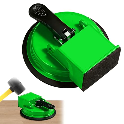 Eosraffa Floor Gap Fixer Tool, 2026 New Heavy Duty Laminate Floor Gap Repair Tool with Powerful Vacuum Suction Cup, Flooring Gap Fixer for Laminate, Vinyl, Tile, Wood Floor Gaps (1, Green)