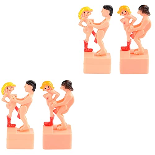 ibasenice 4pcs Halloween Funny Masturbating Toys For Novelty A Spoof Bachelor Games Joke Clockwork Walking Random Valentines Man Gifts Party Adults Hen Toy Accessories Decoration