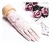 Produktbild Handschuhe Daily Frauen-Frühlings-Sommer-dünne Handschuhe Driving-Sommer-Sonnenschutz-Druck-Bogen-Handschuhe (Color : Pink)
