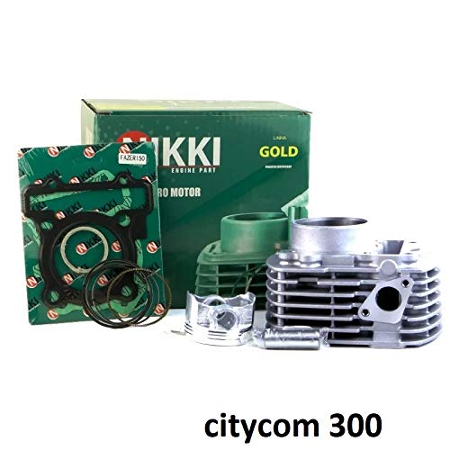 Kit Cilindro Motor Dafra Citycom 300 + Kit A juntas