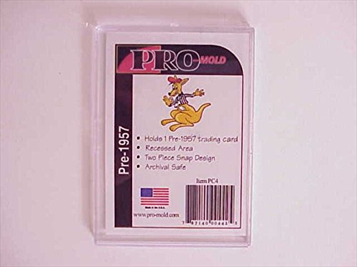 BCW PM-PC4 New Pro-Mold Pre-57 Mini Snap (5 Year+ Uv)