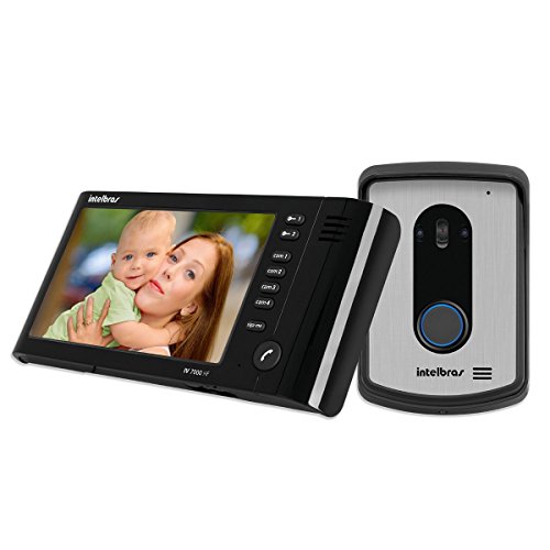 Kit Vídeo porteiro com Monofone Intelbras IV 7010 Preto 5 Kit Vídeo porteiro com Monofone Intelbras IV 7010 Preto - Imagem 5