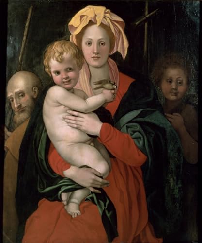 Toile murale sainte famille pour décoration salon élégant 60x90cm