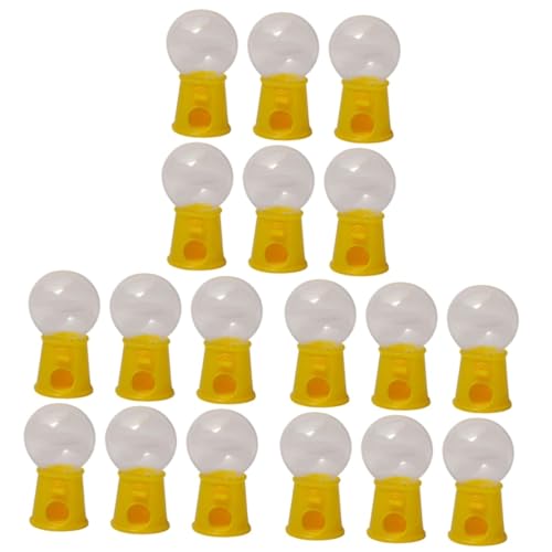 Abaodam 3sets Gumballs Machine Candy Dispenser Kids Gumballs Machine Catch Toy Bank for Kids Party 6pcs*3