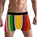 ZZKKO Workout Briefs Men's Underwear Briefs Mexican Traditional Cinco De Mayo Ethnic Striped Breathable Underwear Sport Men Brief Size M