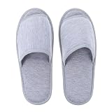 OATIPHO Zapatillas Plegables de Viaje Antideslizantes para Hotel y Hogar Ligeras de Algodón Cómodas y Duraderas Spa Viajes y Alquileres Vacacionales