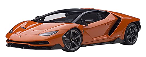 Autoart Lambo Centenario modelo 1:18 color naranja miniatura 1