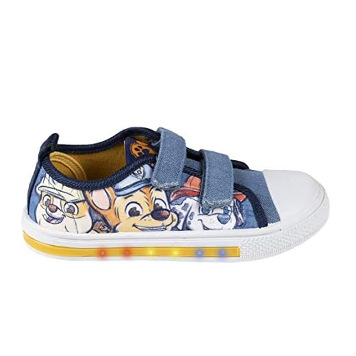 CERDÁ LIFE'S LITTLE MOMENTS 2300004863_T024-C56, Zapatillas de Lona Bajas para Niños de la Patrulla Canina-Licencia Oficial Nickelodeon, Azul, 24 EU