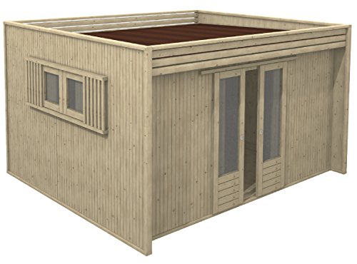 La Pratolina Casetta Moderna da Giardino 4x3 Legno...