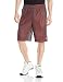 adidas Performance Men's Triple Up 2.0 Shorts, Dark Grey Heather Solid Grey/Dark Grey Heather Solid Grey/Infrared, Large