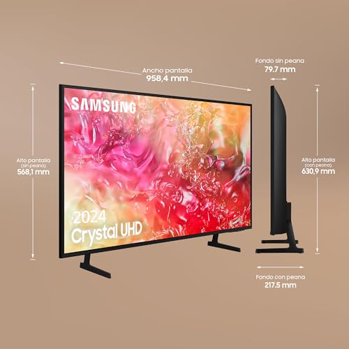 SAMSUNG TU43DU7105 4K Ultra HD LED 43 inch Smart TV - Afbeelding 3