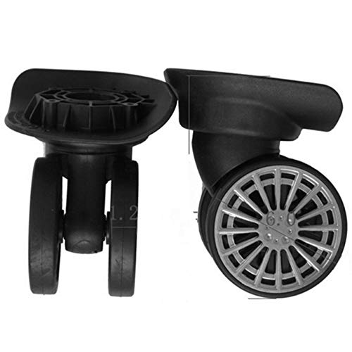 Luggage Wheel,Luggage Suitcase Wheels, 360 Degree Swivel Luggage Mute Wheel Suitcase Replacement Repair Wheels Parts Spinner (A60#)