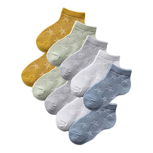 BESTYASH Summer Socks for Toddle Summer Socks for Children Socks Summer Childrens Socks Breathable Socks Sock Em