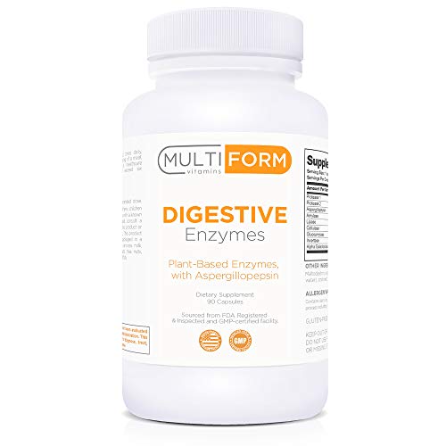 Multiform Vitamins Digestive Enzymes - Digestion Aid (90 Capsules)