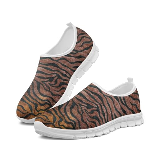Zapatos para caminar para hombre, transpirables, ligeros, elegantes, para el trabajo, gimnasio, cómodos, suela blanca, Patrón de sujetador Ze, 42 1/3 EU