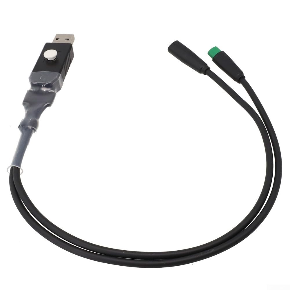 EBike USB Programming Cable for BAFANG for M600 M510 M500 Mid Drived Motor CAN Protocol Motor, Speed Limit Release Wheel Diameter Setting, Dedicated Programming Cable Downloader